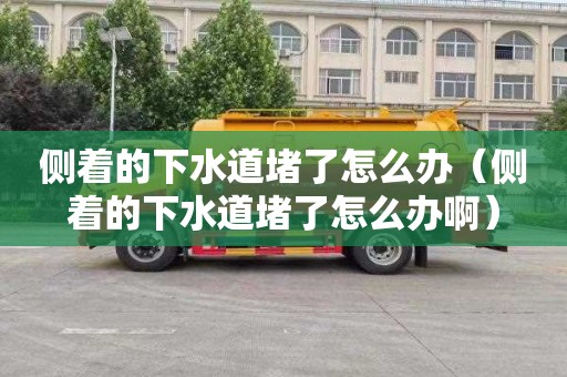 侧着的下水道堵了怎么办（侧着的下水道堵了怎么办啊）