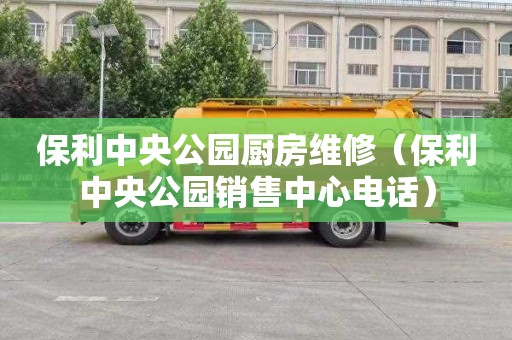 保利中央公园厨房维修（保利中央公园销售中心电话）