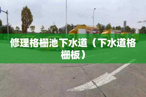 修理格栅池下水道（下水道格栅板）