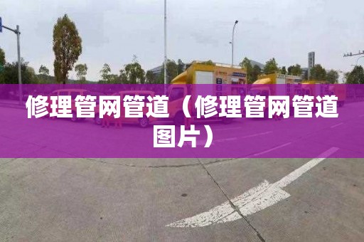 修理管网管道（修理管网管道图片）