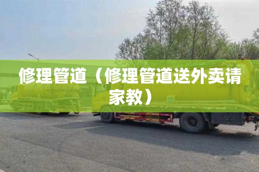 修理管道（修理管道送外卖请家教）
