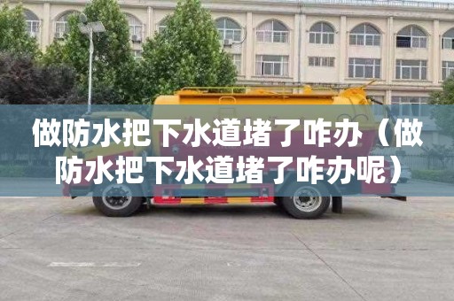 做防水把下水道堵了咋办（做防水把下水道堵了咋办呢）