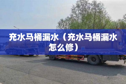 充水马桶漏水（充水马桶漏水怎么修）