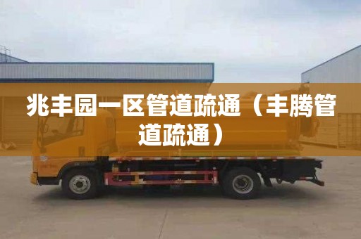 兆丰园一区管道疏通（丰腾管道疏通）