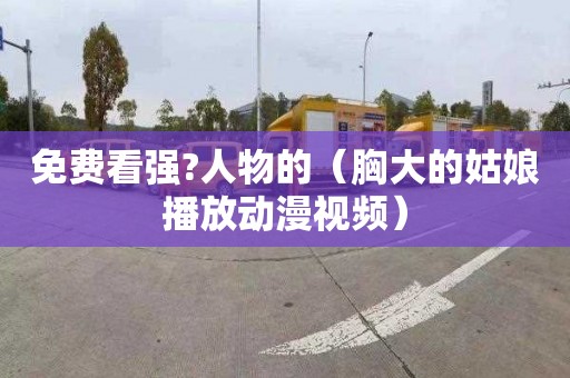 免费看强?人物的（胸大的姑娘播放动漫视频）