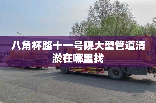 八角杯路十一号院大型管道清淤在哪里找