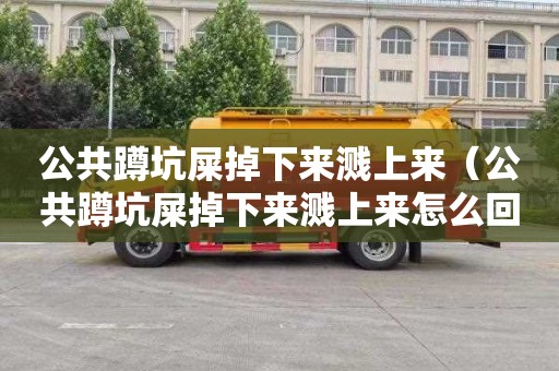 公共蹲坑屎掉下来溅上来（公共蹲坑屎掉下来溅上来怎么回事）