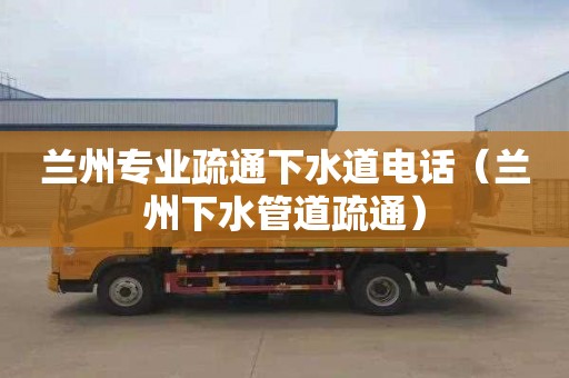 兰州专业疏通下水道电话（兰州下水管道疏通）