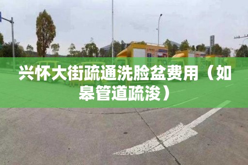 兴怀大街疏通洗脸盆费用（如皋管道疏浚）