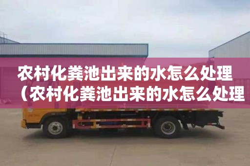 农村化粪池出来的水怎么处理（农村化粪池出来的水怎么处理好）