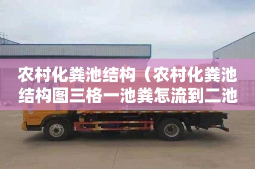 农村化粪池结构（农村化粪池结构图三格一池粪怎流到二池）
