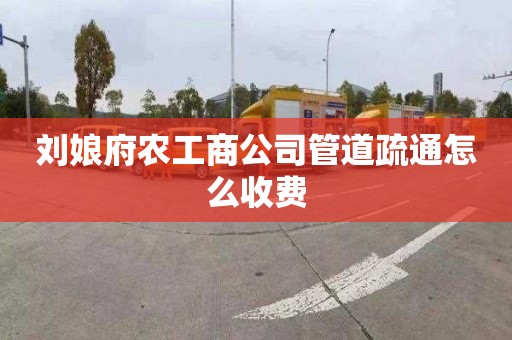 刘娘府农工商公司管道疏通怎么收费