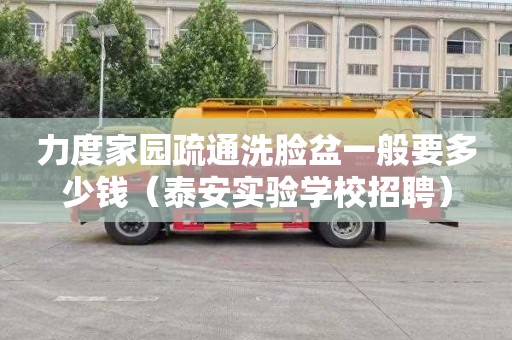 力度家园疏通洗脸盆一般要多少钱（泰安实验学校招聘）