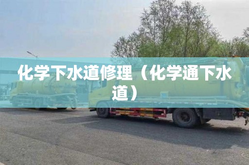 化学下水道修理（化学通下水道）