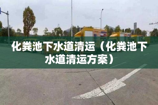 化粪池下水道清运（化粪池下水道清运方案）