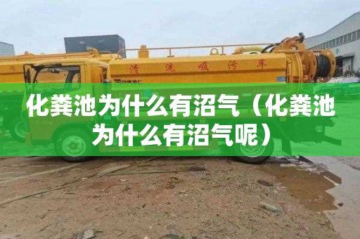 化粪池为什么有沼气（化粪池为什么有沼气呢）