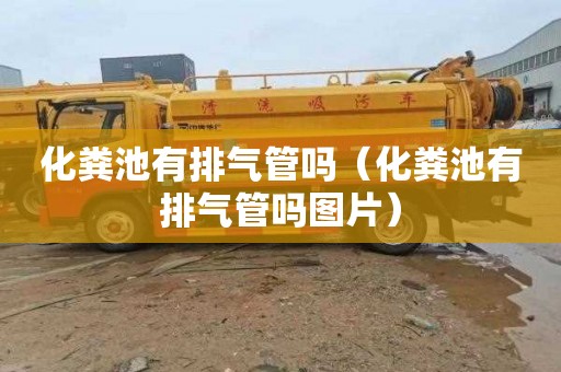 化粪池有排气管吗（化粪池有排气管吗图片）