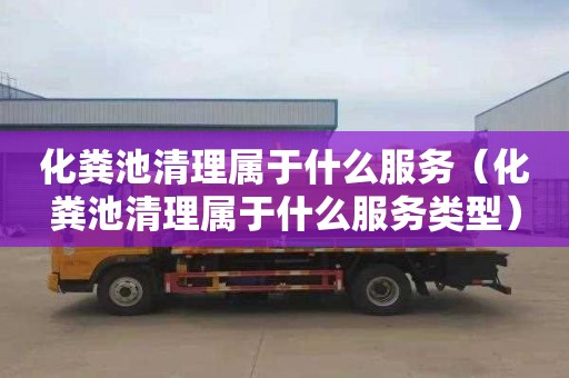 化粪池清理属于什么服务（化粪池清理属于什么服务类型）