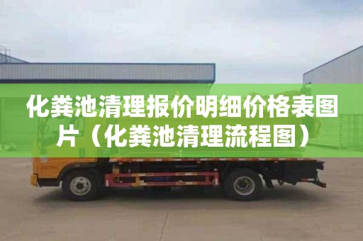 化粪池清理报价明细价格表图片（化粪池清理流程图）