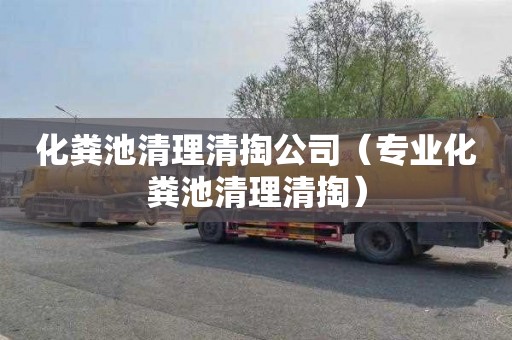 化粪池清理清掏公司（专业化粪池清理清掏）