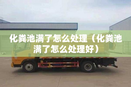 化粪池满了怎么处理（化粪池满了怎么处理好）