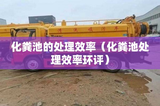 化粪池的处理效率（化粪池处理效率环评）