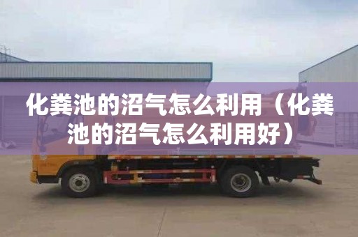 化粪池的沼气怎么利用（化粪池的沼气怎么利用好）