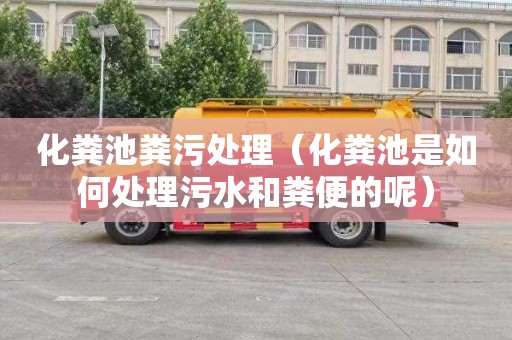化粪池粪污处理（化粪池是如何处理污水和粪便的呢）