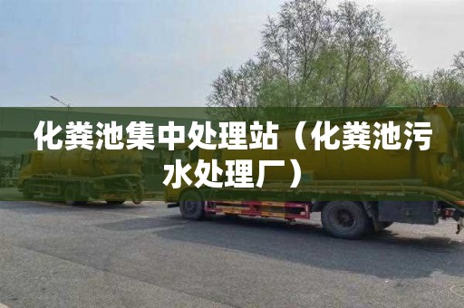 化粪池集中处理站（化粪池污水处理厂）