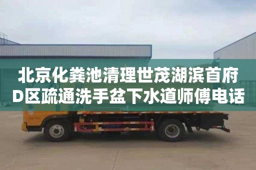 北京化粪池清理世茂湖滨首府D区疏通洗手盆下水道师傅电话