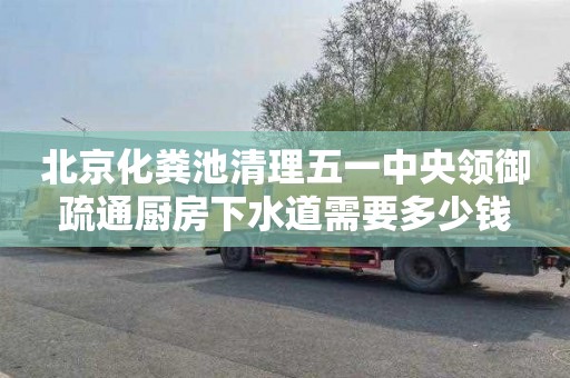 北京化粪池清理五一中央领御疏通厨房下水道需要多少钱
