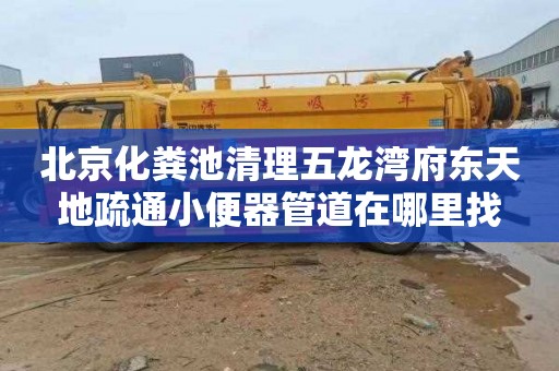 北京化粪池清理五龙湾府东天地疏通小便器管道在哪里找