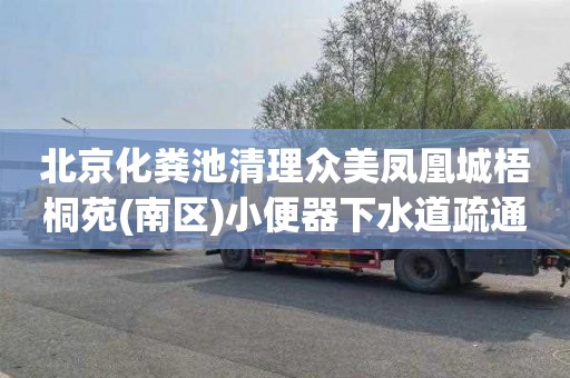 北京化粪池清理众美凤凰城梧桐苑(南区)小便器下水道疏通在哪里找