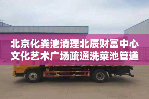 北京化粪池清理北辰财富中心文化艺术广场疏通洗菜池管道价格表
