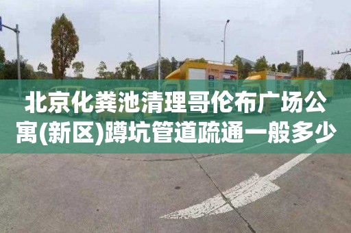 北京化粪池清理哥伦布广场公寓(新区)蹲坑管道疏通一般多少钱
