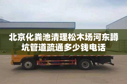 北京化粪池清理松木场河东蹲坑管道疏通多少钱电话
