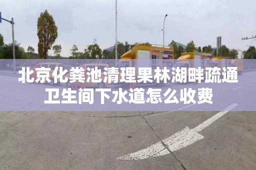 北京化粪池清理果林湖畔疏通卫生间下水道怎么收费