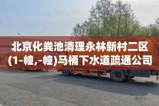 北京化粪池清理永林新村二区(1-幢,-幢)马桶下水道疏通公司