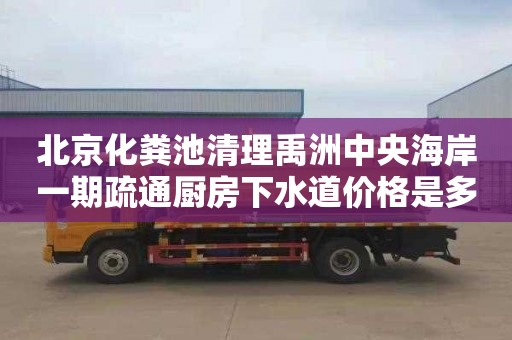 北京化粪池清理禹洲中央海岸一期疏通厨房下水道价格是多少
