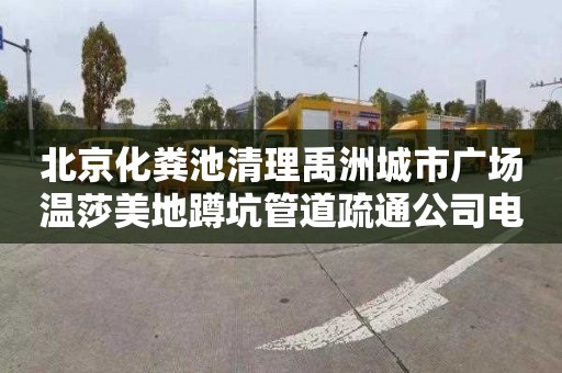 北京化粪池清理禹洲城市广场温莎美地蹲坑管道疏通公司电话