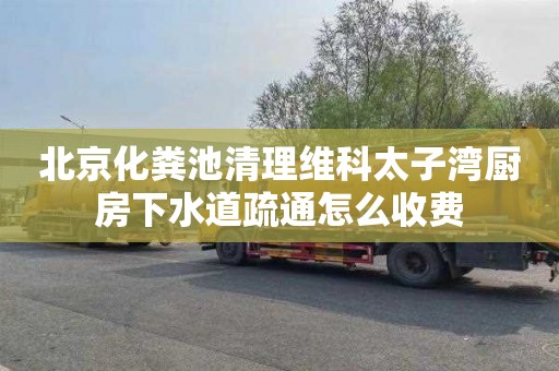 北京化粪池清理维科太子湾厨房下水道疏通怎么收费