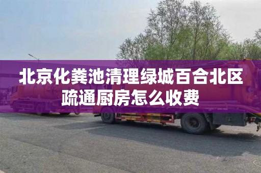 北京化粪池清理绿城百合北区疏通厨房怎么收费