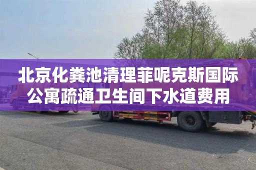 北京化粪池清理菲呢克斯国际公寓疏通卫生间下水道费用