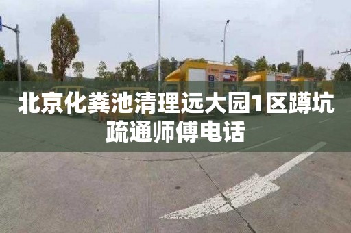 北京化粪池清理远大园1区蹲坑疏通师傅电话