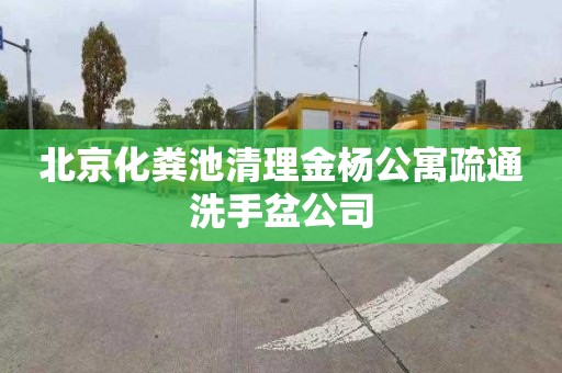 北京化粪池清理金杨公寓疏通洗手盆公司