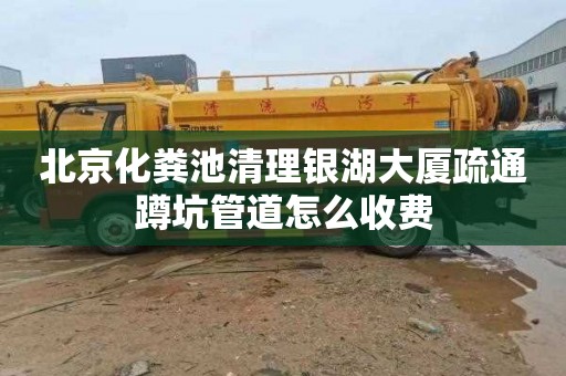 北京化粪池清理银湖大厦疏通蹲坑管道怎么收费