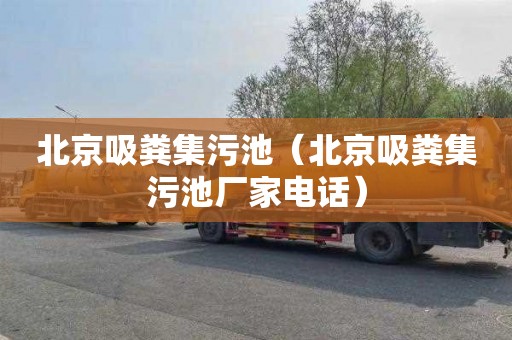 北京吸粪集污池（北京吸粪集污池厂家电话）