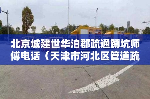 北京城建世华泊郡疏通蹲坑师傅电话（天津市河北区管道疏通）