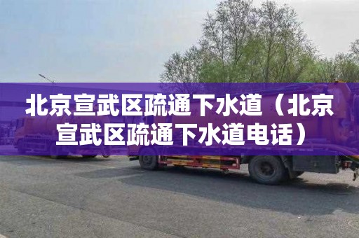 北京宣武区疏通下水道（北京宣武区疏通下水道电话）