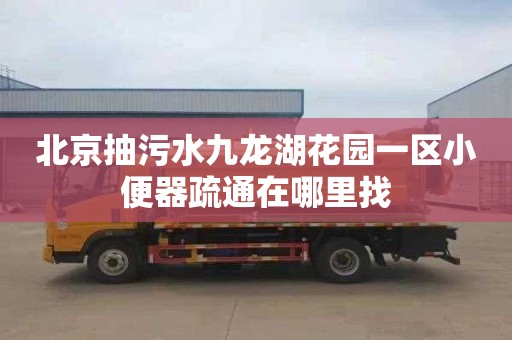 北京抽污水九龙湖花园一区小便器疏通在哪里找
